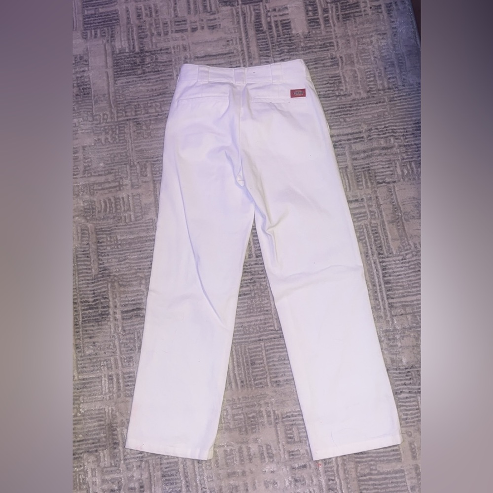 White Dickeys Jeans - Picture 2 of 3